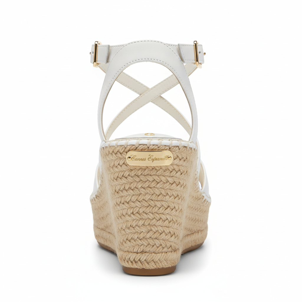 Cannes Espadrille — back view