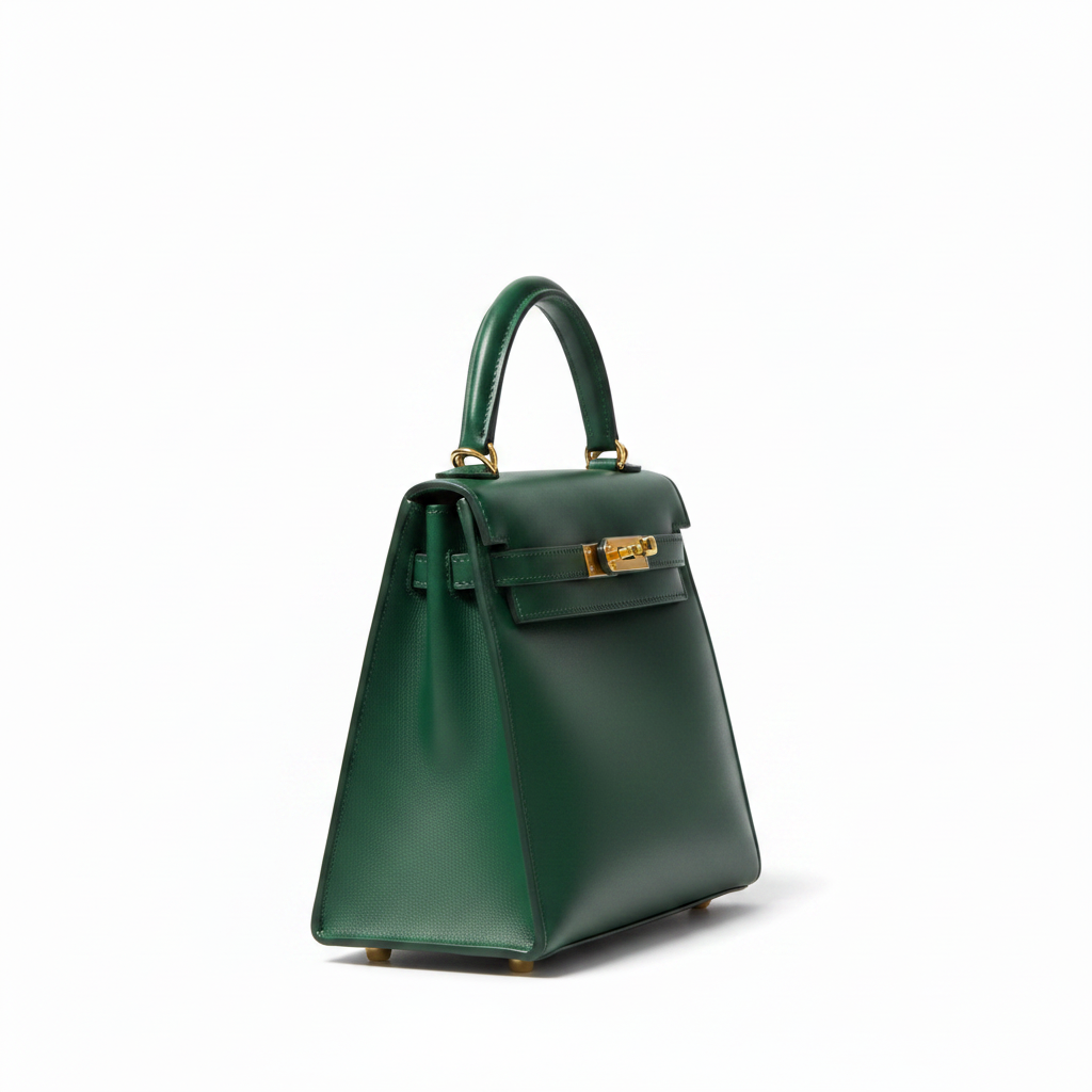 Kabelka Aurelle Emerald – boční pohled