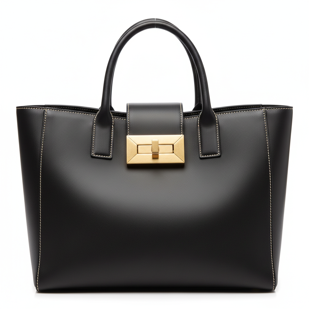 Kabelka Aurelle Noir Ivory – přední pohled
